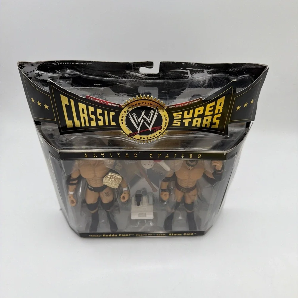 WWE Randy Orton Batista Action Figures Jakks Classic Superstars Accessories